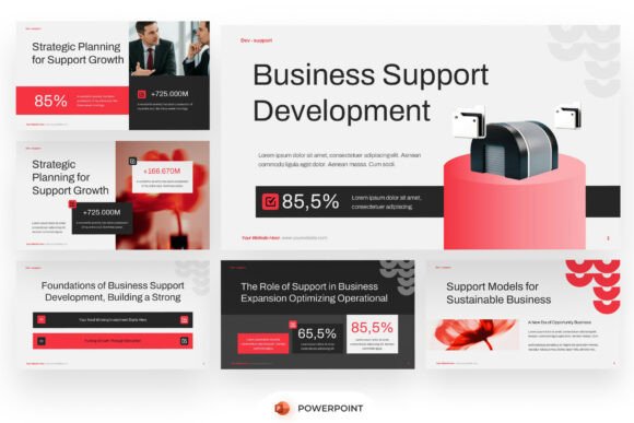 Business Support Development PowerPoint