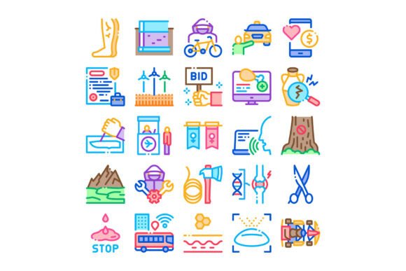 Collection of Various Colorful Vector Li: A Versatile Toolkit for Modern Visual Communication