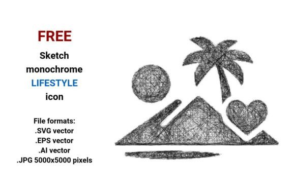 FREE Sketch Lifestyle Icon
