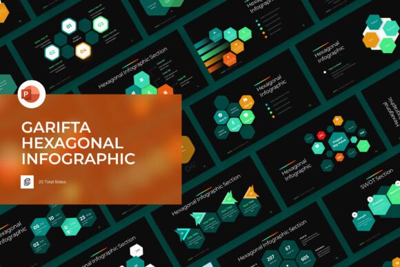 Hexagonal PowerPoint Template