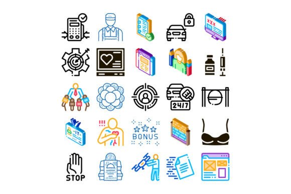 Isometric Icons That Bridge Business, Medical, and Abstract Concept I — Practical Design for Real-World Clarity
